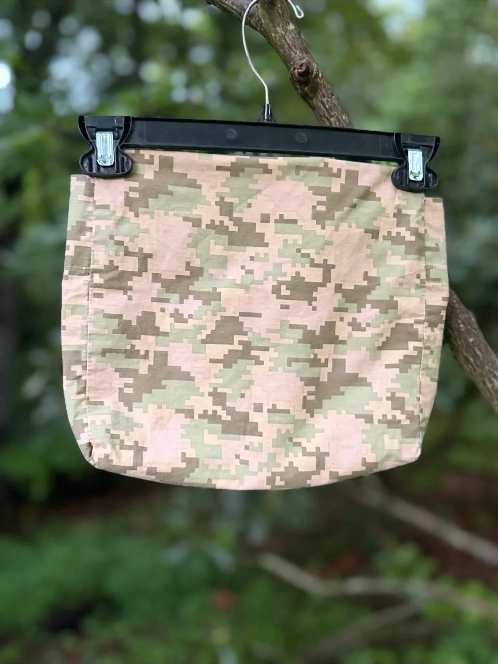 Digital Camouflage Utility/Cosmetic/Accessories Pouch in Desert Camo